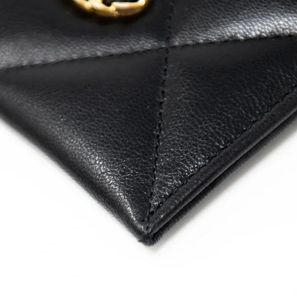 Chanel 19 Black Card Holder - Picture 6 of 10